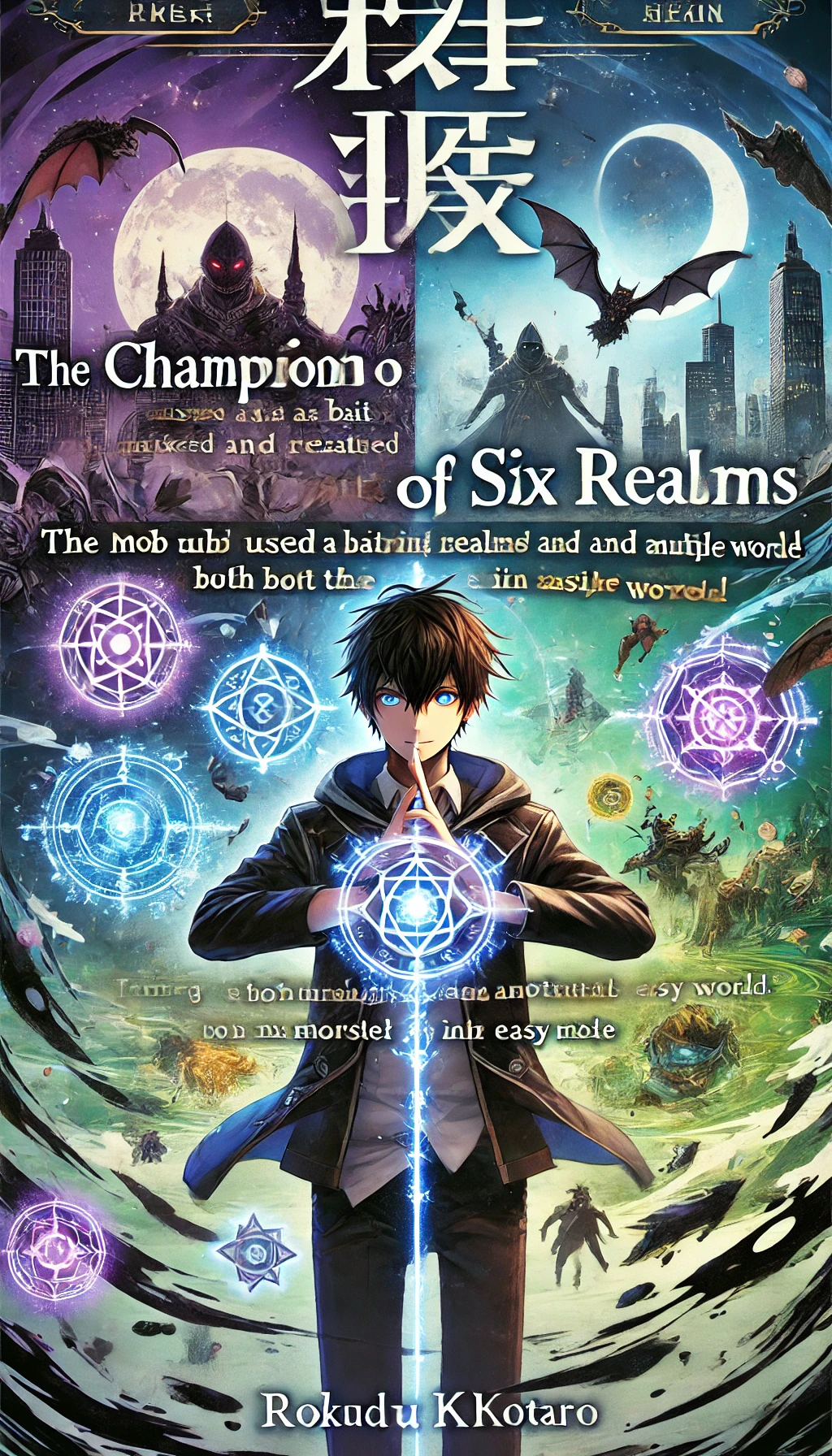 The Champion of Six Realms – The Mob Used as Bait and Betrayed, Actually Awakened Multiple Statuses, Turning Both the Monster-Infested Reality and Ano poster